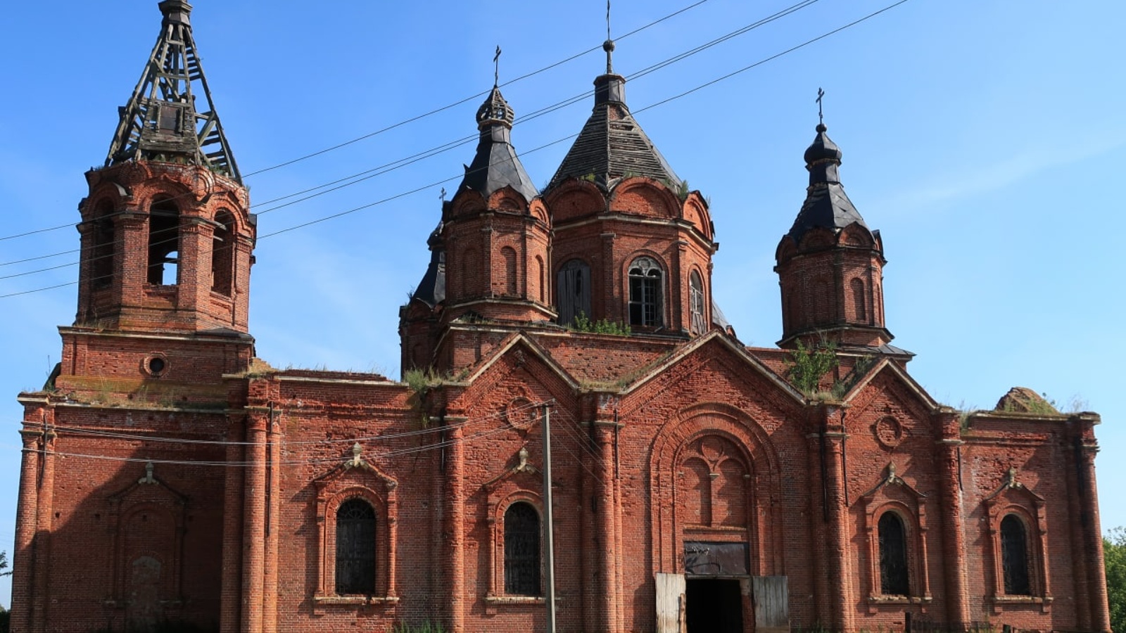 Троицкая Церковь Спасский район село Танкеевка